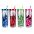 16 Oz. Mood Cube Tumbler (Spot Color)